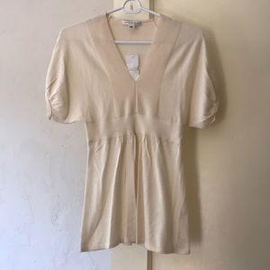 NWT BR Silk blend knit top
